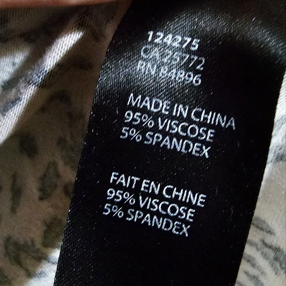 Long animal print tee - Picture 3 of 4